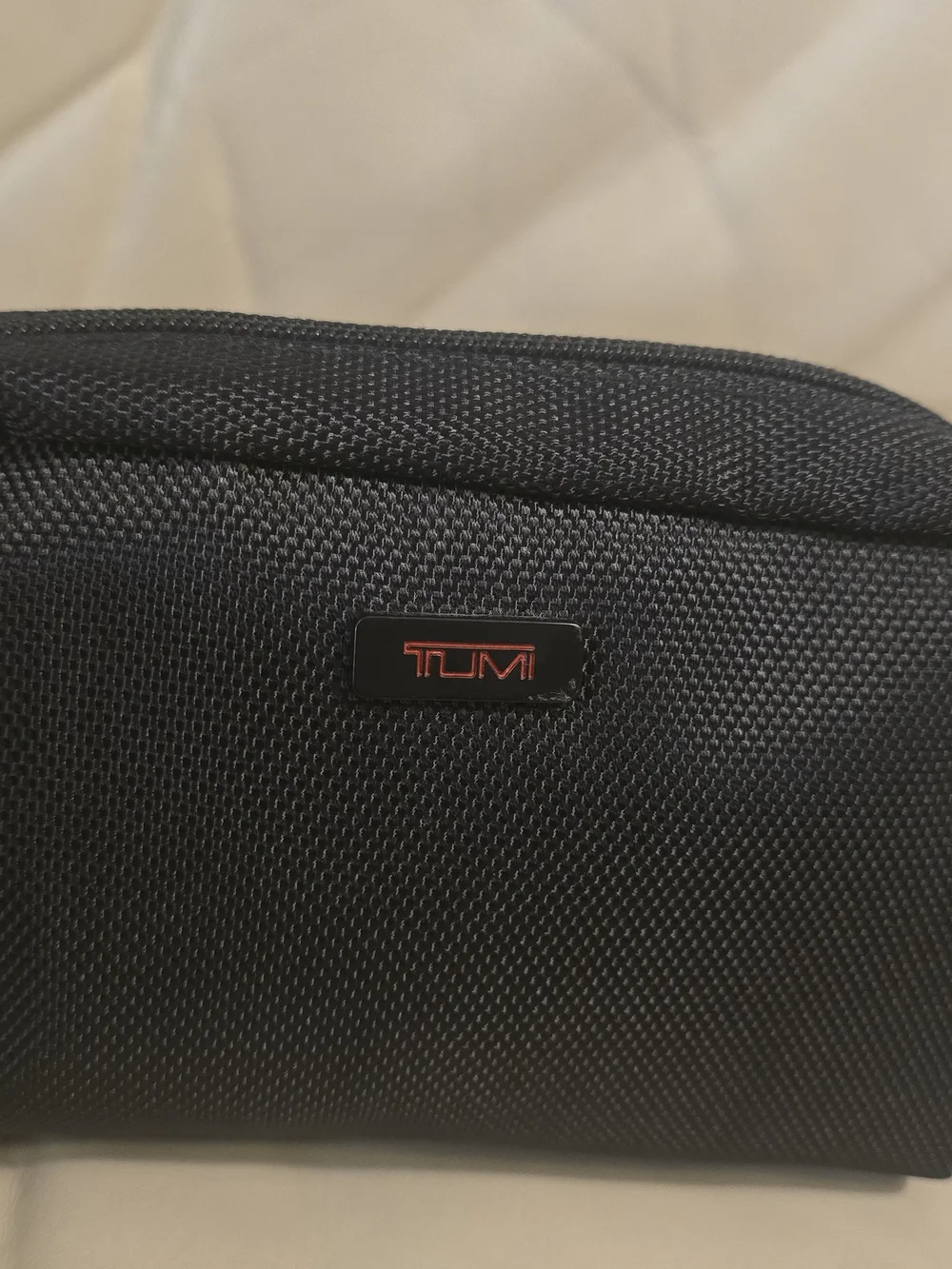 TUMI Black Travel Toiletry Bag